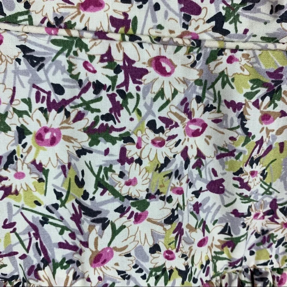 J.Crew Liberty of‎ London Daisy Day Dress Strapless